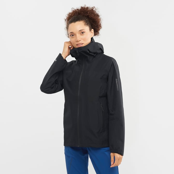 Salomon Outline Gtx® 2.5l Jkt W Deep Black/ Salomon Salomon Outline Gtx® 2.5l Jkt W Deep Black/ Salomon