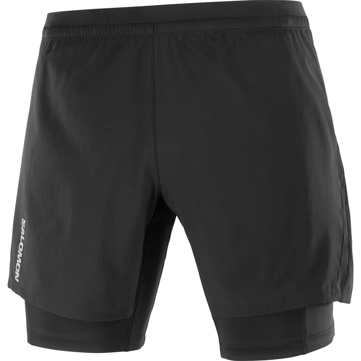 Salomon Cross Twinskin Shorts M Deep Black/ Salomon