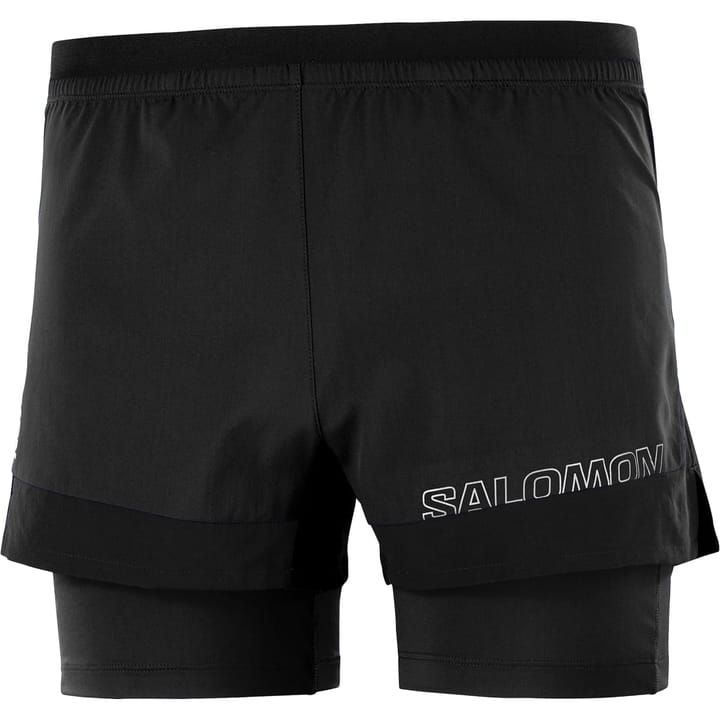 Salomon Men's Cross 2in1 Shorts DEEP BLACK/ Salomon