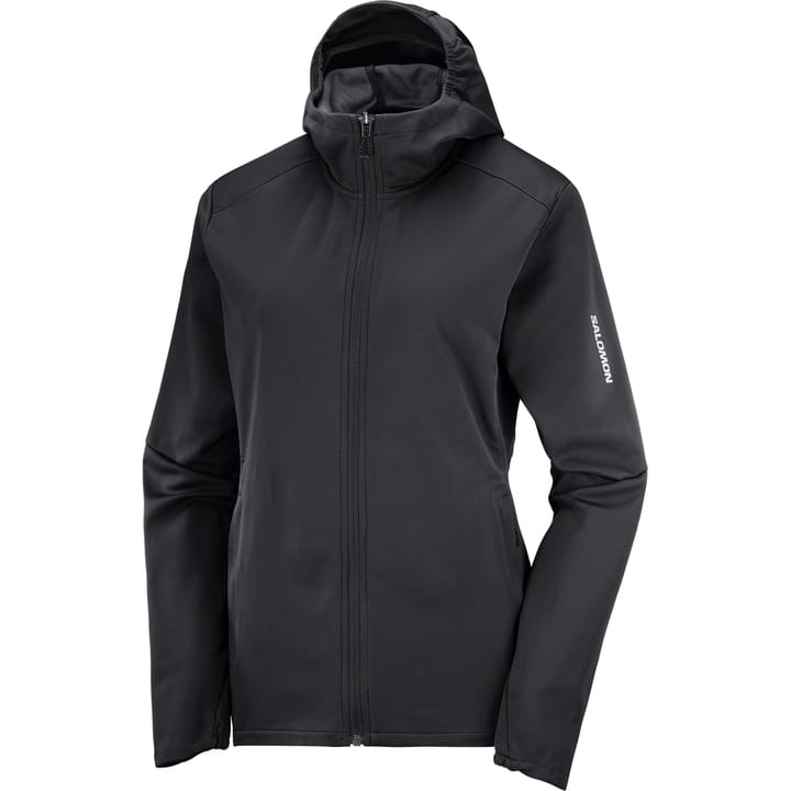 Women's GORE-TEX INFINIUM WINDSTOPPER Softshell Jacket DEEP BLACK/ Salomon