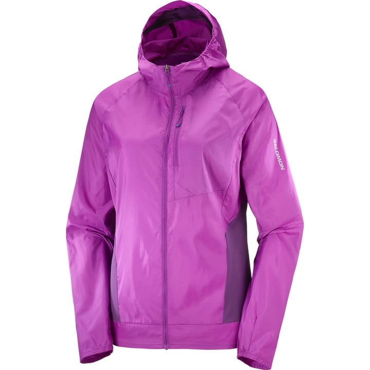 Salomon Women's Bonatti Cross Full Zip Hoodie SPARKLING GRAPE/ Salomon