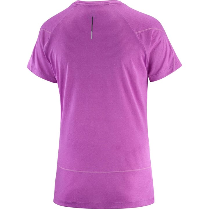 Salomon Women's Cross Run SS Tee Sparkling Grape/Heather Salomon Salomon Women's Cross Run SS Tee Sparkling Grape/Heather Salomon