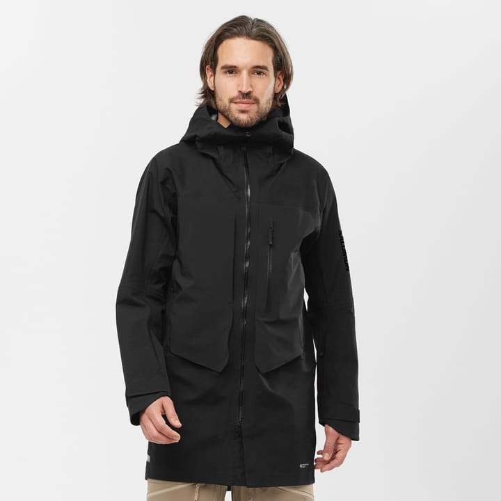 Salomon Men's Stance 3L Long Jacket Deep Black Salomon