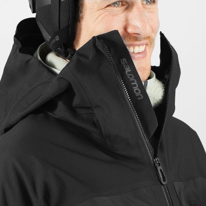 Salomon Men's Stance 3L Long Jacket Deep Black Salomon
