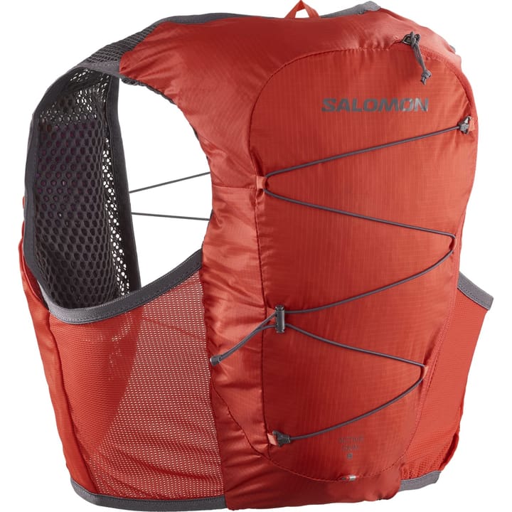 Salomon Active Skin 8 With Flasks Fiery Redebony Salomon