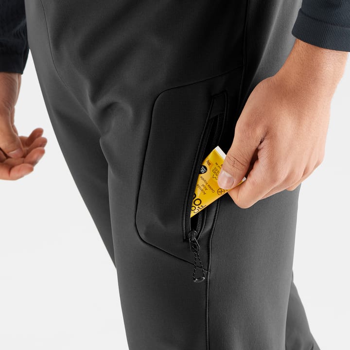 Salomon Men's Rs Warm Softshell Pant Deep Black Salomon