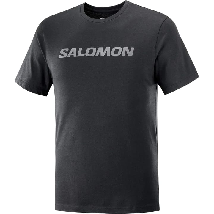 Salomon Men's Outlife Logo Tee Deep Black Salomon