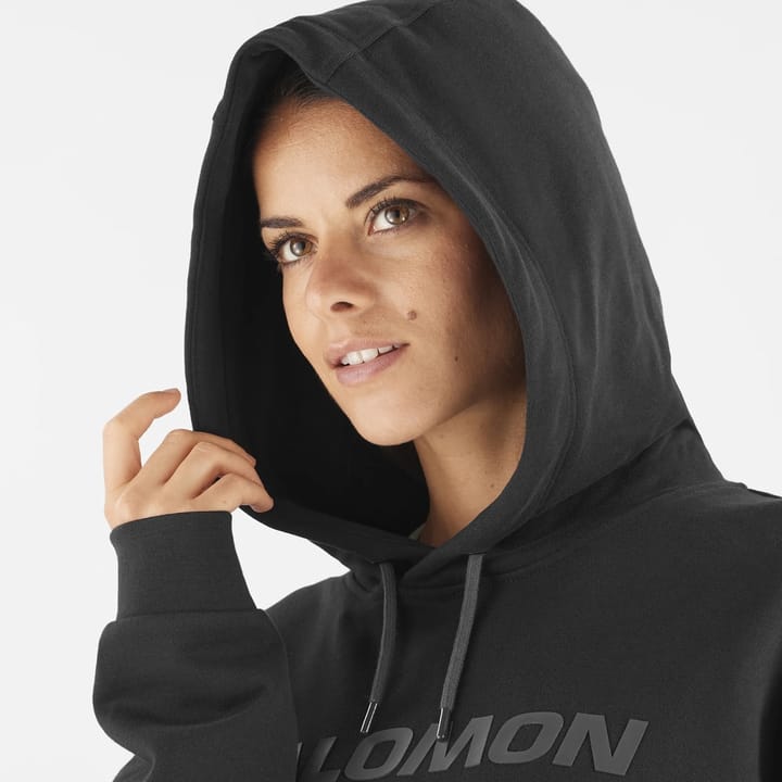 Salomon Unisex Outlife Logo Winter Hoody Deep Black/Periscope Salomon Salomon Unisex Outlife Logo Winter Hoody Deep Black/Periscope Salomon