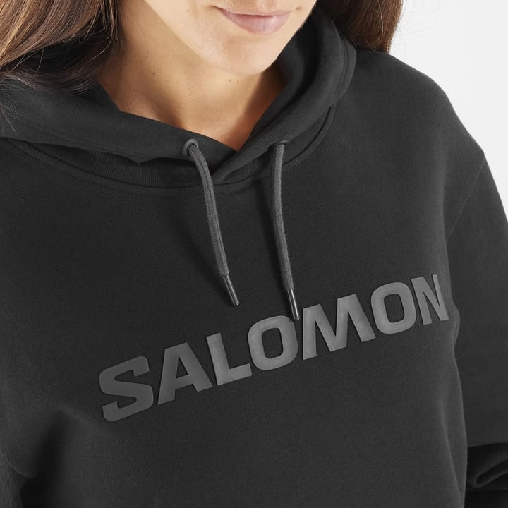 Salomon Unisex Outlife Logo Winter Hoody Deep Black/Periscope Salomon Salomon Unisex Outlife Logo Winter Hoody Deep Black/Periscope Salomon