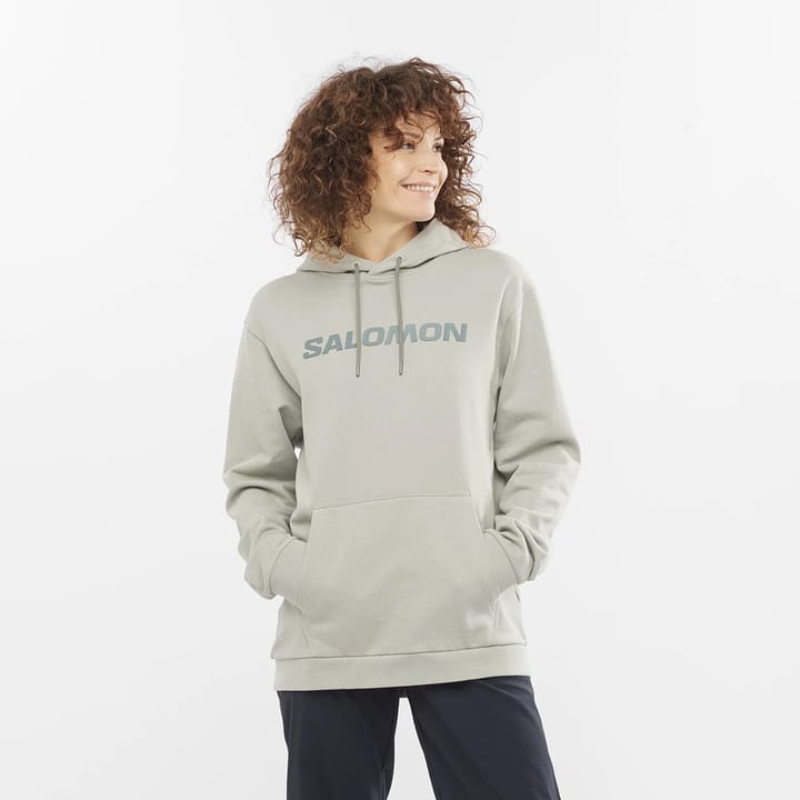 Salomon Unisex Outlife Logo Winter Hoody Wrought Iron/Sedona Sage Salomon Salomon Unisex Outlife Logo Winter Hoody Wrought Iron/Sedona Sage Salomon