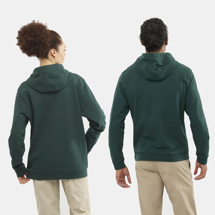Salomon OUTLIFE LOGO WINTER HOODY PONDEROSA PINE/PLAZA TAUPE/ Salomon Salomon OUTLIFE LOGO WINTER HOODY PONDEROSA PINE/PLAZA TAUPE/ Salomon