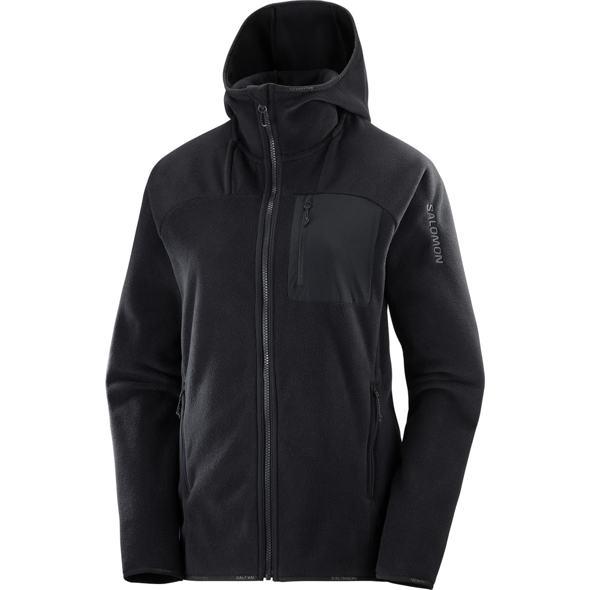 Salomon Outline Polartec W Deep Black/