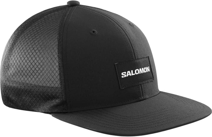Salomon Trucker Flat Cap Deep Black Salomon