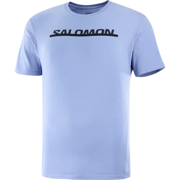 Salomon Men's Essential Logo SS Tee English Manor/Deep Black Salomon