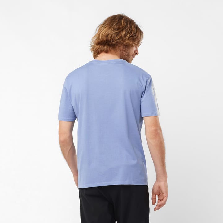 Salomon Men's Essential Logo SS Tee English Manor/Deep Black Salomon