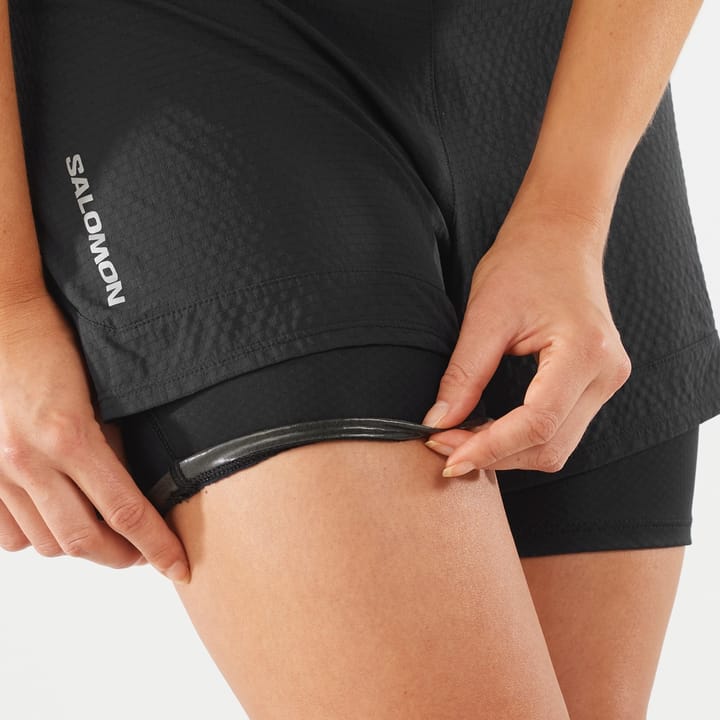 Salomon Women's Sense Aero 2in1 Shorts Deep Black | Buy
