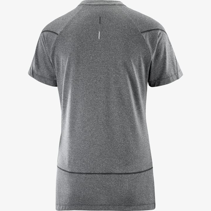 Salomon Cross Run SS Tee W Deep Black/Heather Salomon