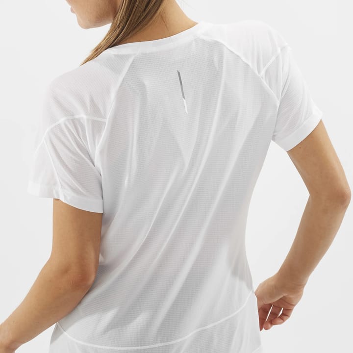 Salomon Women's Cross Run Tee White Salomon