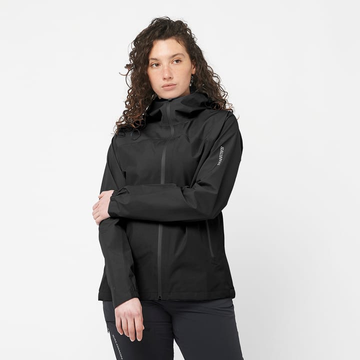 Salomon Women's Outline GORE-TEX 2.5L Jacket Deep Black Salomon Salomon Women's Outline GORE-TEX 2.5L Jacket Deep Black Salomon