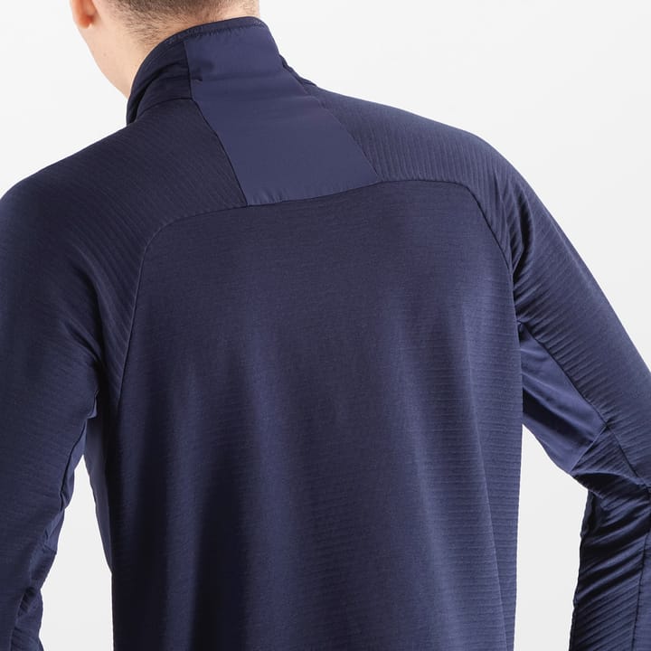 Salomon Men's Essential Lightwarm Half Zip Night Sky Salomon Salomon Men's Essential Lightwarm Half Zip Night Sky Salomon