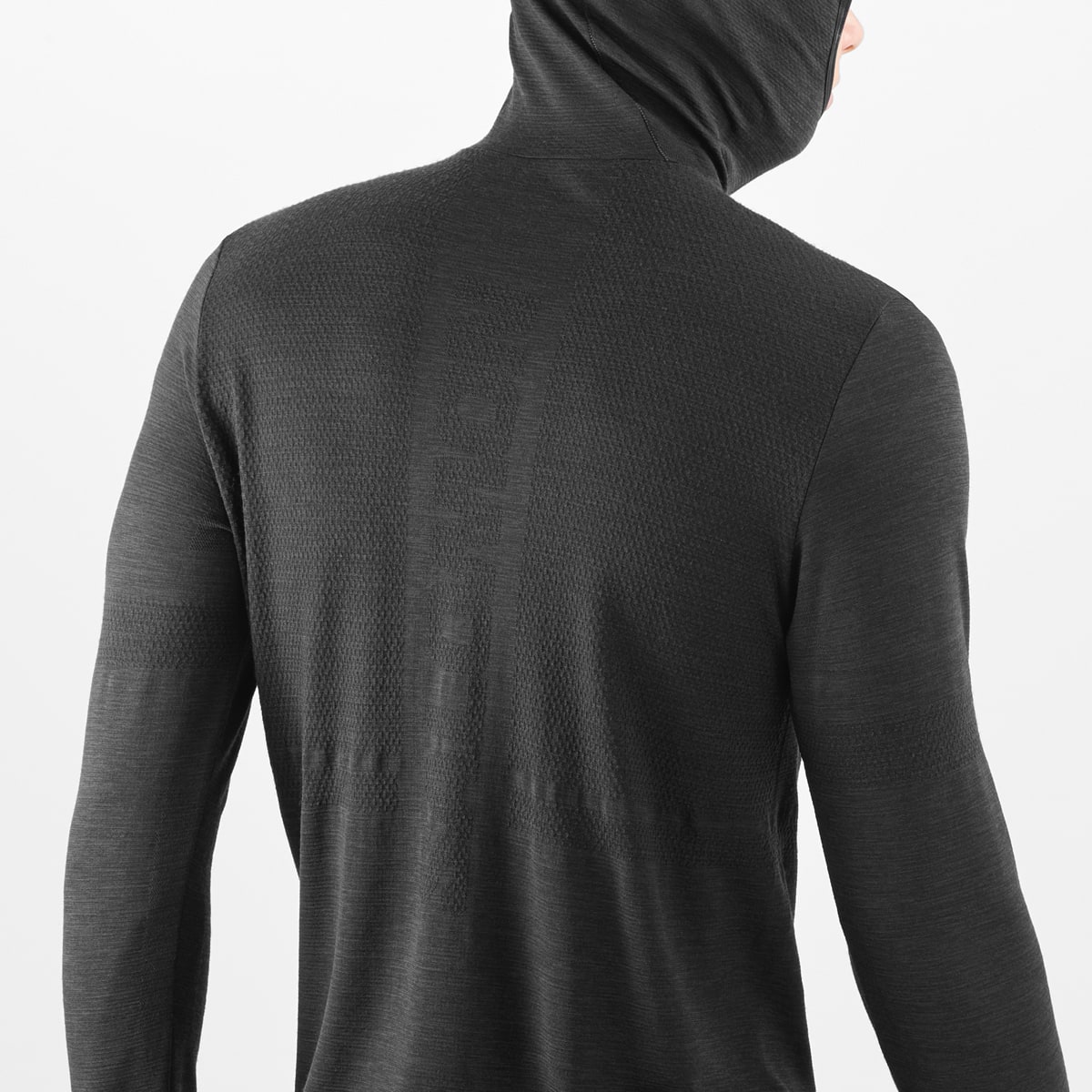Men's Essential Wool Hooded Black, Buy Men's Essential Wool Hooded Black  here