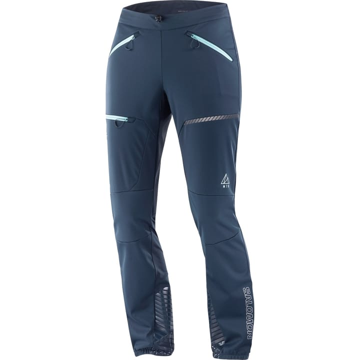 Mtn Softshell Pant W Carbon Carbon/ Salomon