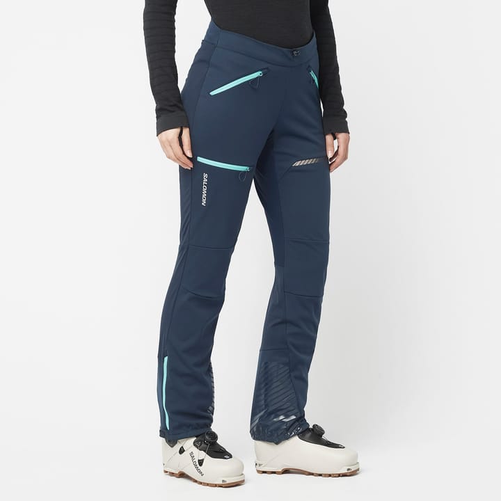 Mtn Softshell Pant W Carbon Carbon/ Salomon