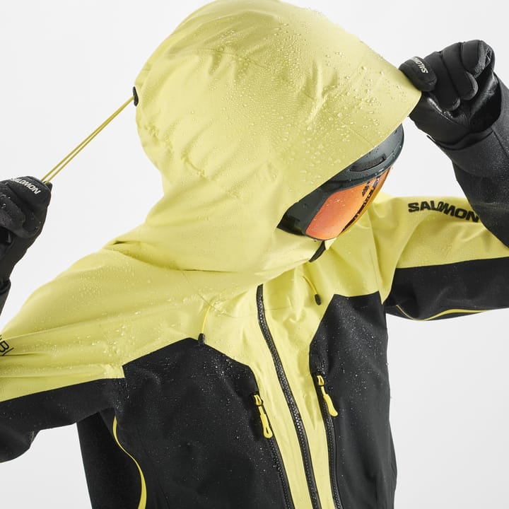 Salomon Qst Gore-Tex Pro Jkt W Deep Black/Charlock/ Salomon Salomon Qst Gore-Tex Pro Jkt W Deep Black/Charlock/ Salomon