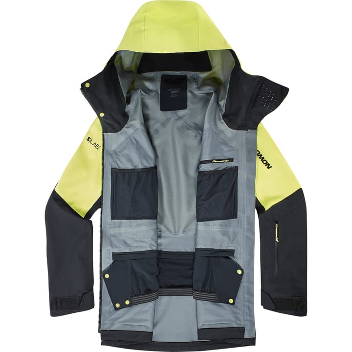 Salomon Qst Gore-Tex Pro Jkt W Deep Black/Charlock/ Salomon Salomon Qst Gore-Tex Pro Jkt W Deep Black/Charlock/ Salomon
