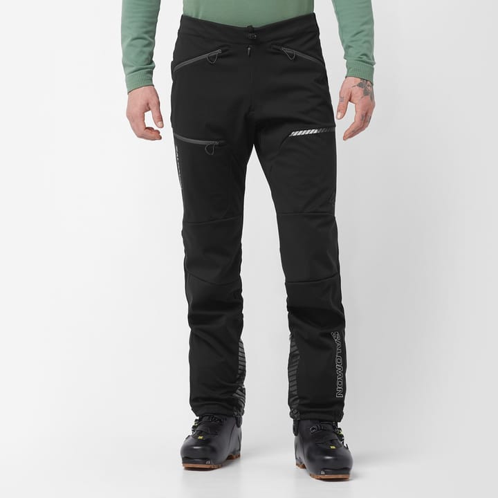 Salomon Men's MTN Softshell Pants Deep Black Salomon Salomon Men's MTN Softshell Pants Deep Black Salomon