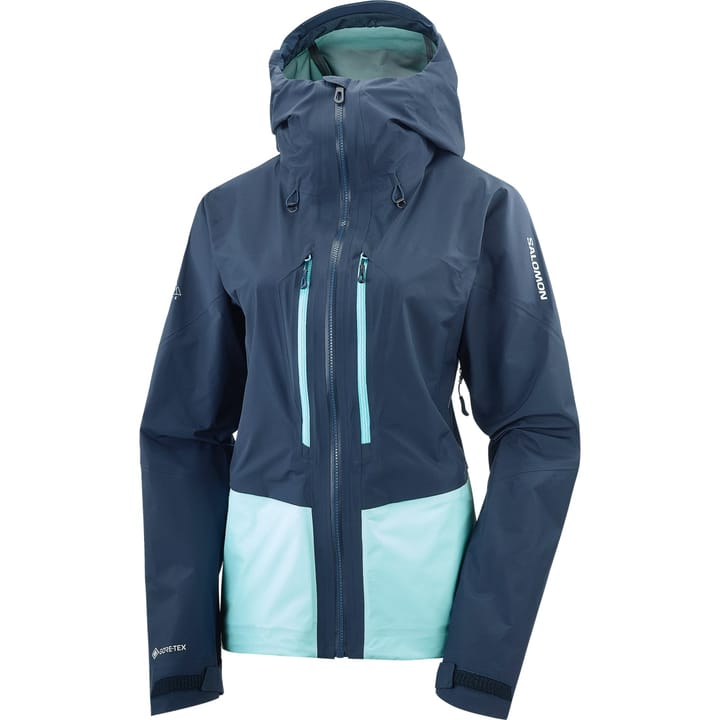 Salomon Mtn Gore-Tex 3l Jacket W Carbon/Limpet Shell/ Salomon