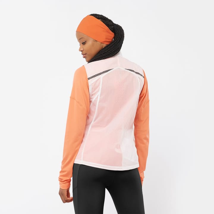 Salomon Women's Sense Flow Vest White/Peach Amber Salomon Salomon Women's Sense Flow Vest White/Peach Amber Salomon