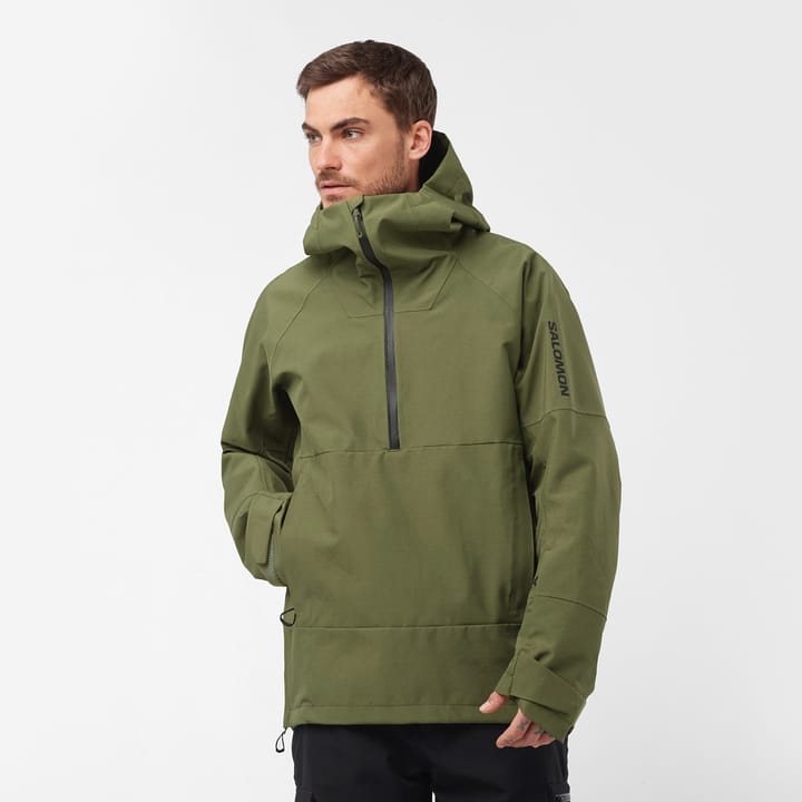 Salomon Men's Transfer Anorak Olive Night Salomon Salomon Men's Transfer Anorak Olive Night Salomon