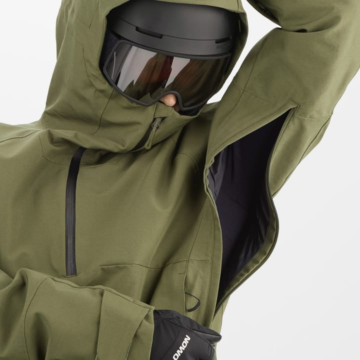 Salomon Men's Transfer Anorak Olive Night Salomon Salomon Men's Transfer Anorak Olive Night Salomon