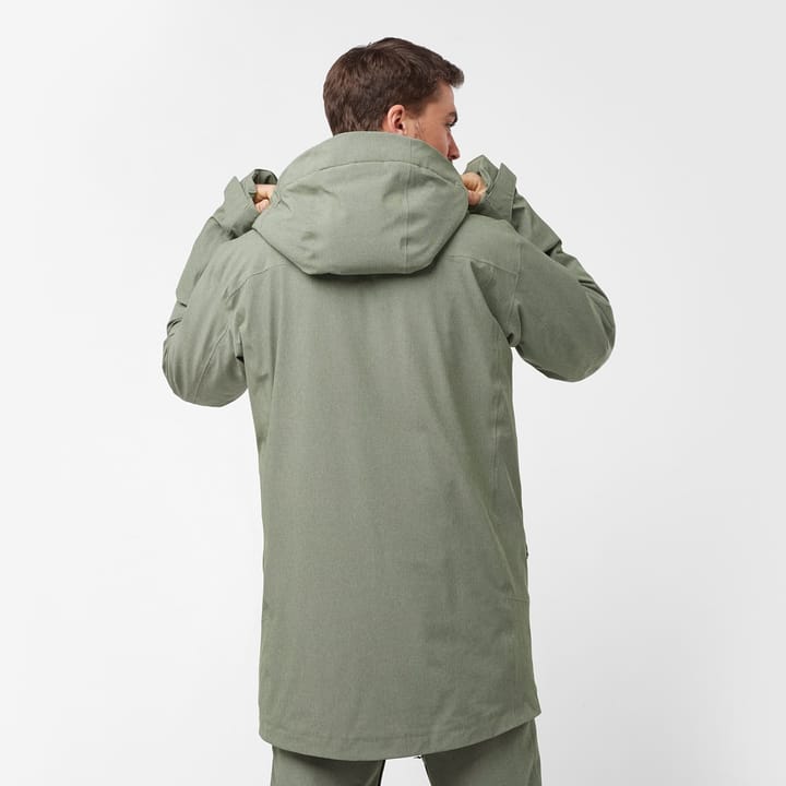 Salomon Men's Stance Cargo Jacket Olive Night/Heather Salomon