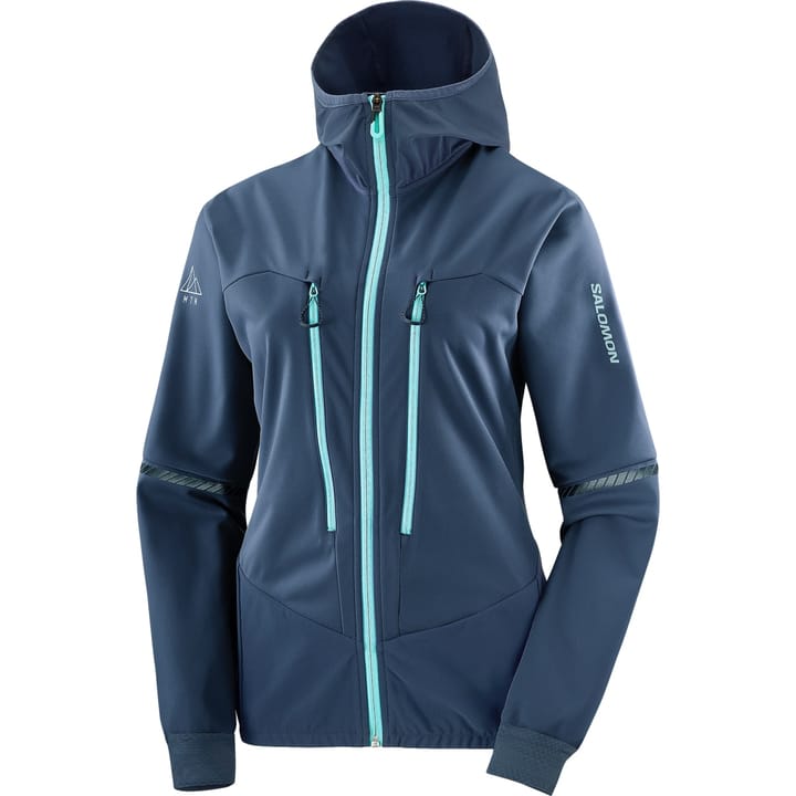 Salomon Women's MTN Softshell Jacket Carbon Salomon Salomon Women's MTN Softshell Jacket Carbon Salomon