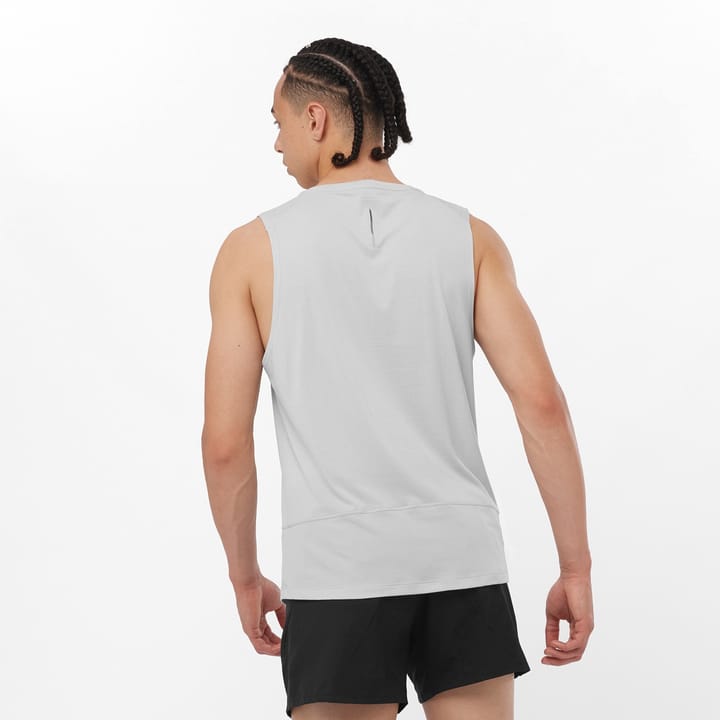 Salomon Cross Run Singlet Gray Violet Salomon