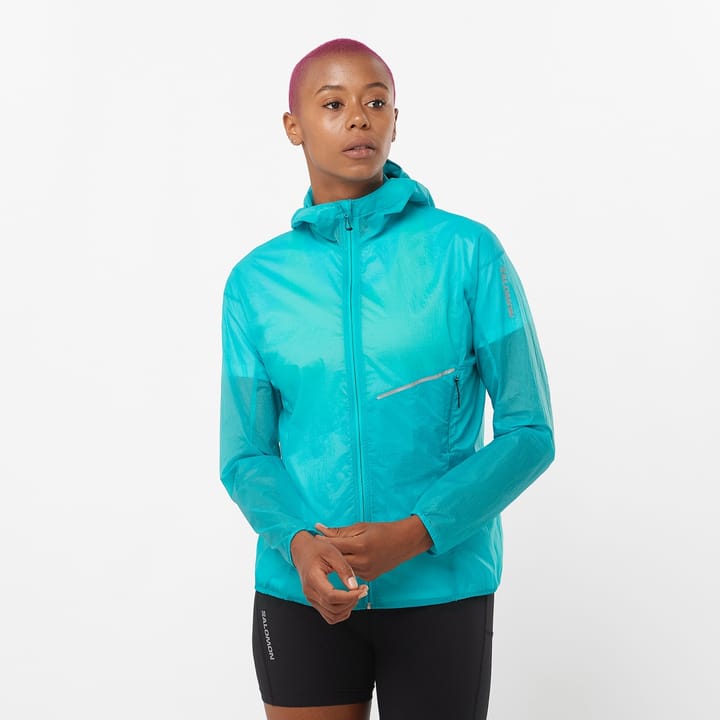 Salomon Sense Aero Wind Jacket Peacock Blue Salomon