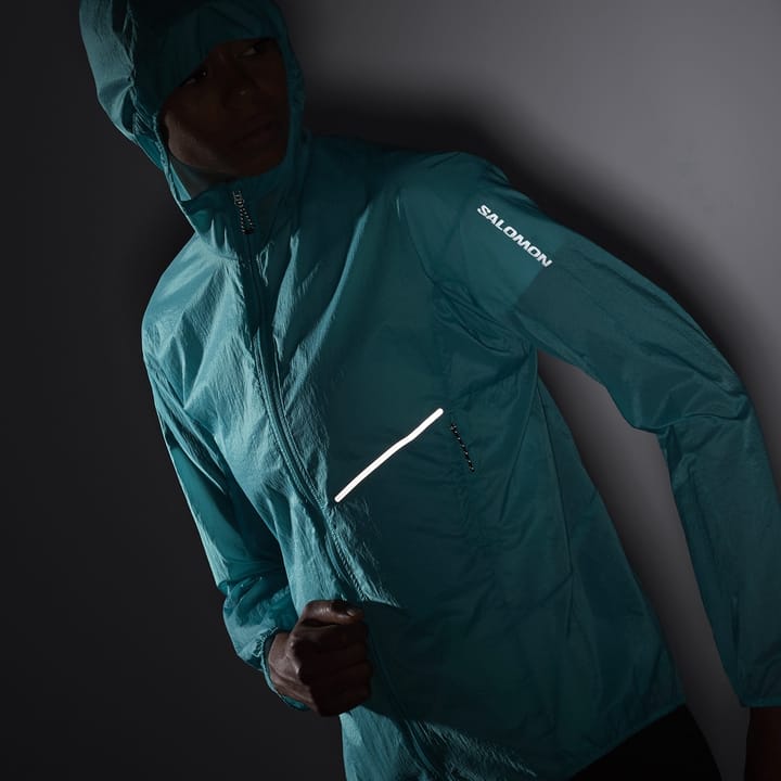 Salomon Sense Aero Wind Jacket Peacock Blue Salomon