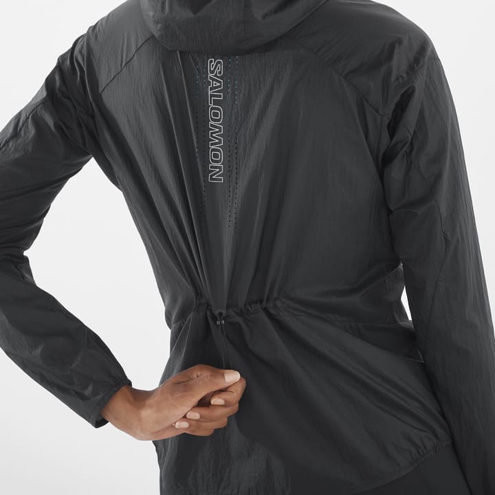 Salomon Women's Sense Aero Wind Jacket Deep Black Salomon