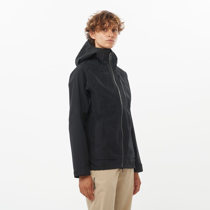 Salomon Women's Outline 3L GORE-TEX Jacket Deep Black Salomon Salomon Women's Outline 3L GORE-TEX Jacket Deep Black Salomon