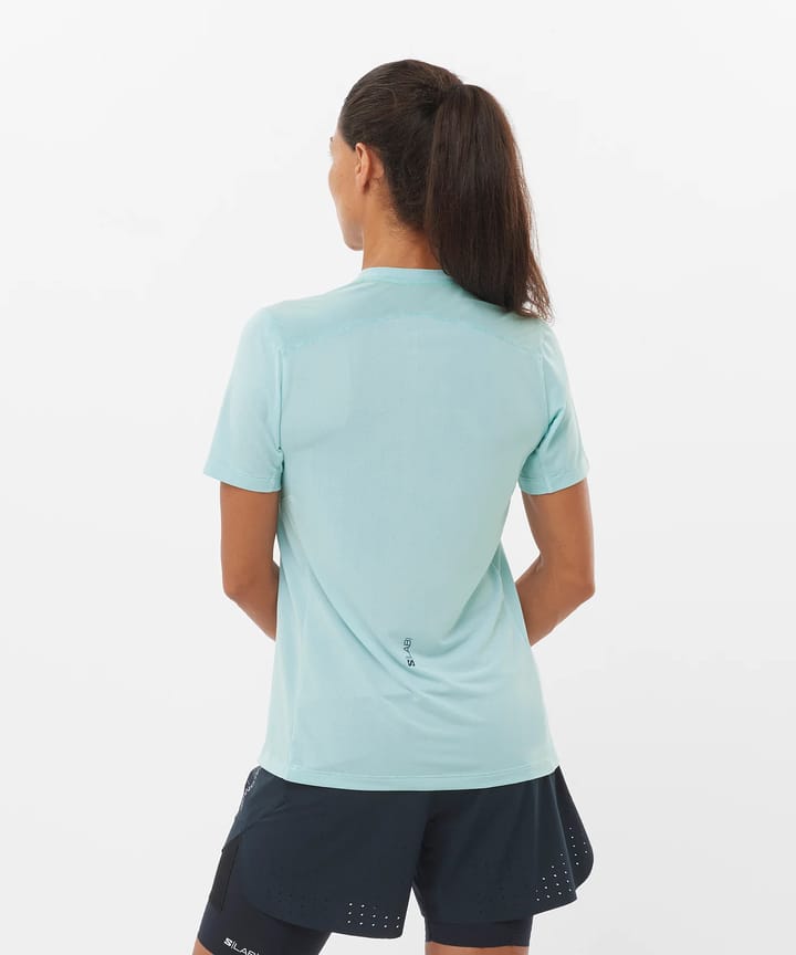 Salomon Women's S/Lab Salomon Ultra Tee Cameo Blue Salomon