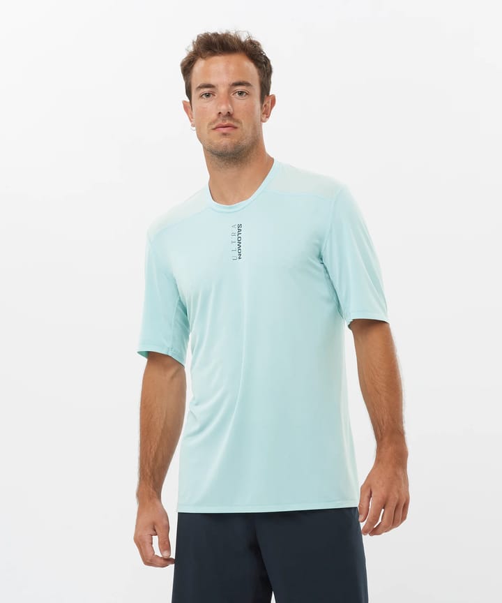 Salomon Men's S/Lab Salomon Ultra Tee Cameo Blue Salomon