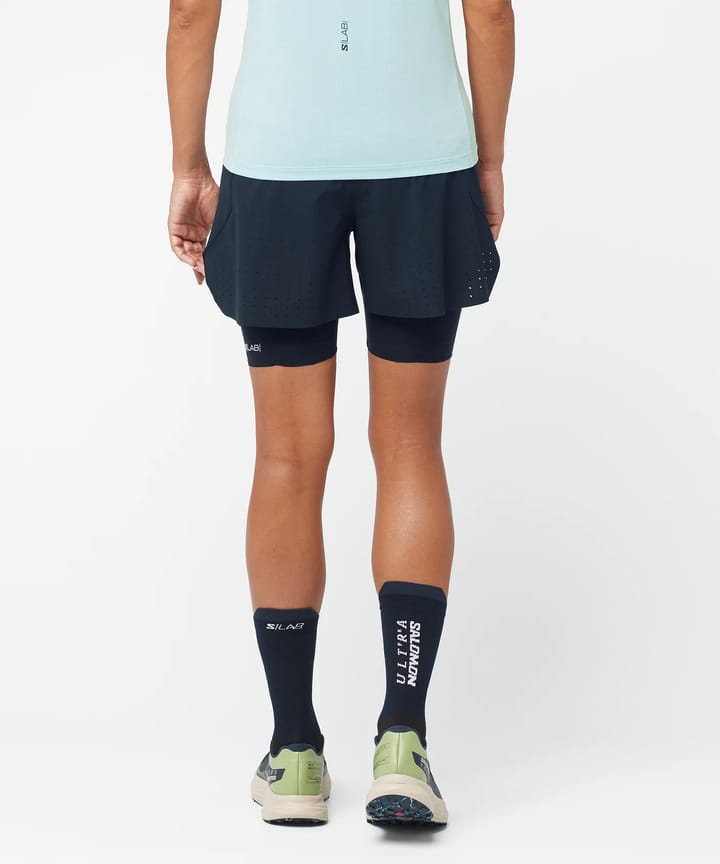 Salomon Women's S/Lab Ultra 2in1 Shorts Night Sky/Night Sky Salomon Salomon Women's S/Lab Ultra 2in1 Shorts Night Sky/Night Sky Salomon