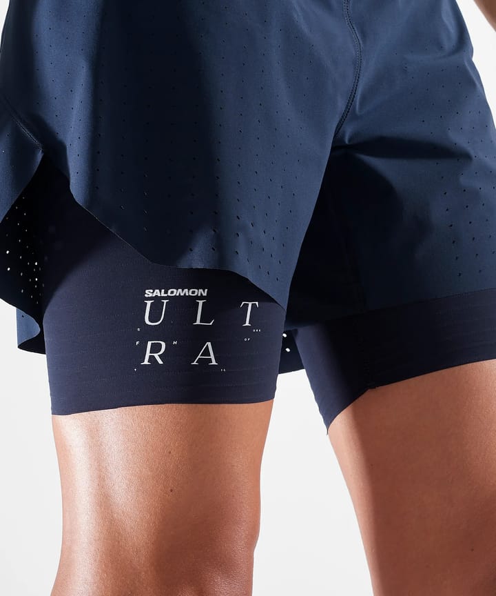 Salomon Women's S/Lab Ultra 2in1 Shorts Night Sky/Night Sky Salomon Salomon Women's S/Lab Ultra 2in1 Shorts Night Sky/Night Sky Salomon