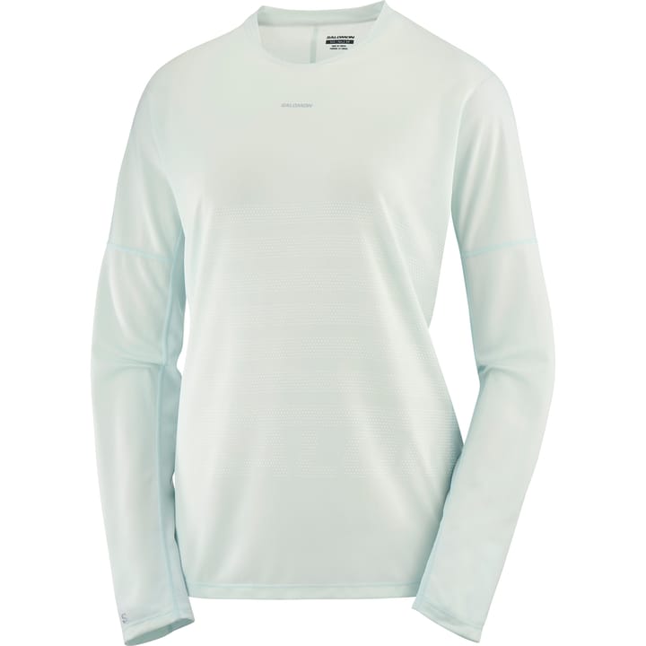 Salomon Sense Aero Ls Tee Gfx W Misty Blue / White Salomon Salomon Sense Aero Ls Tee Gfx W Misty Blue / White Salomon