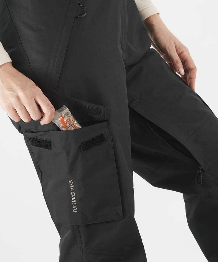 Salomon Women's Bashley Bib Pant Deep Black Salomon Salomon Women's Bashley Bib Pant Deep Black Salomon