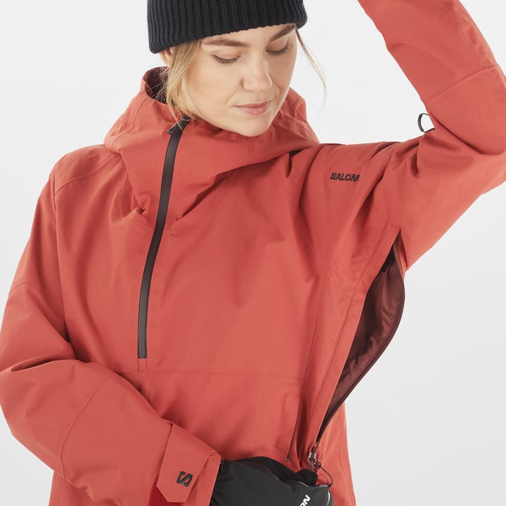 Salomon Women's Bashley Anorak Tandoori Spice Salomon Salomon Women's Bashley Anorak Tandoori Spice Salomon