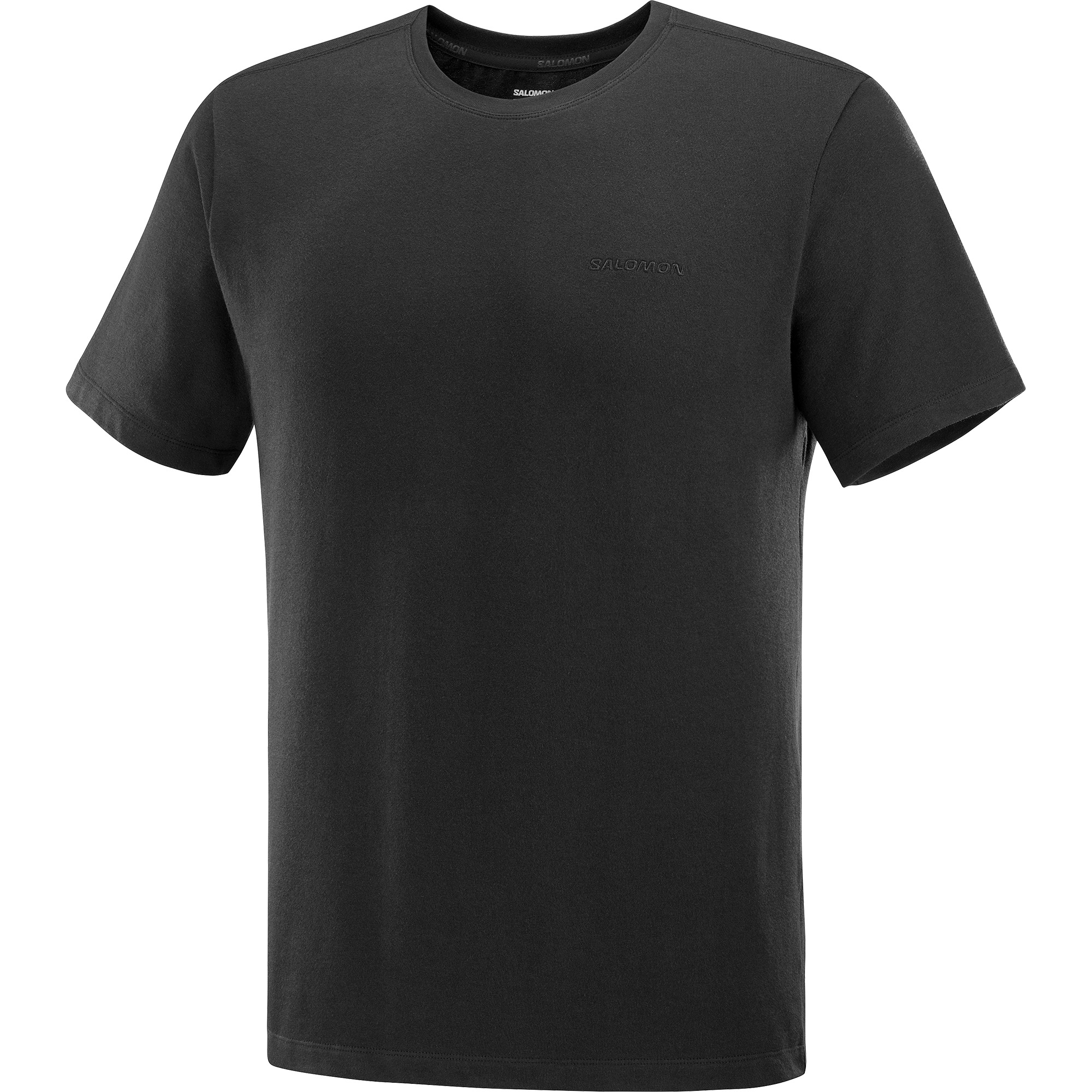 Salomon Men's Salomon Logo Pride SS Tee Deep Black Lyhythihaiset paidat M