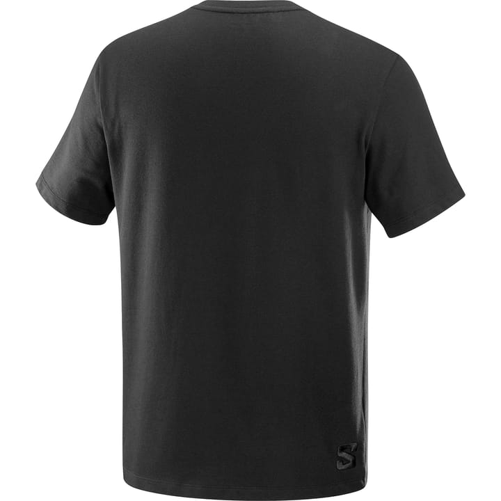 Salomon Men's Salomon Logo Pride SS Tee Deep Black Salomon
